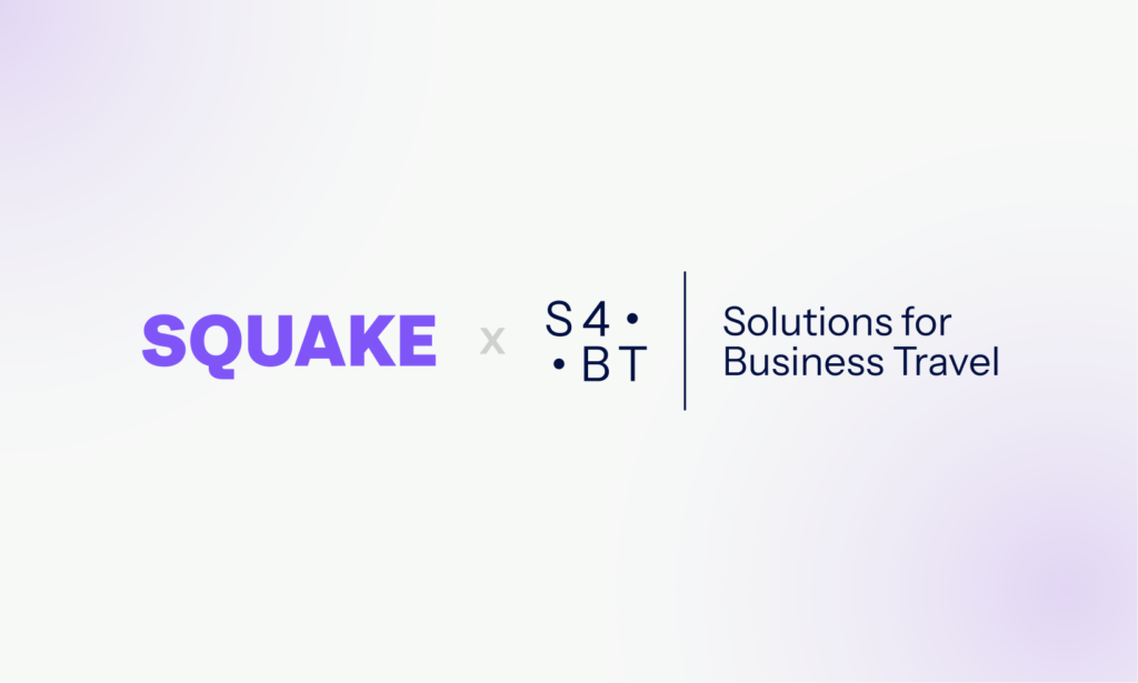 S4BT and SQUAKE: Carbon data becomes a strategic lever for business travel © S4BT