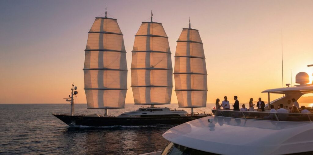 Illustrative image © infostourisme.com – Jumeirah adds the mythical Maltese Falcon to its Private collection and enters the world of exceptional yachting.