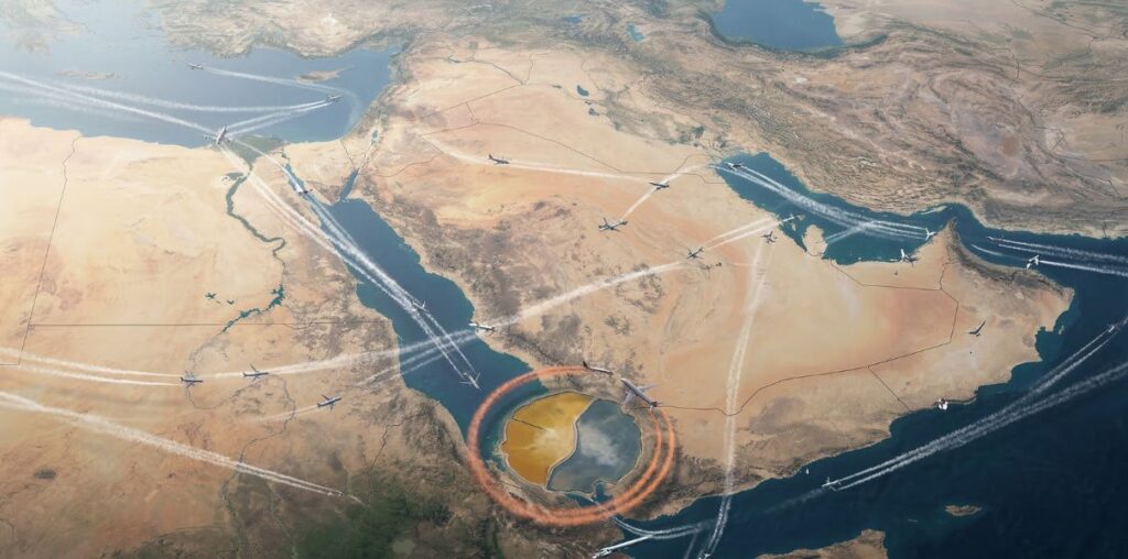 Image created by infostourisme.com - Iran conflict: why travel bookings are slowing down