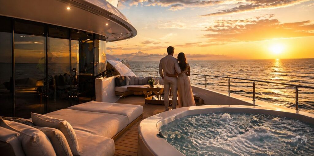 Illustrative image © infostourisme.com - Marriott's luxury cruises redefine the customer experience between sea and high-end hotels.