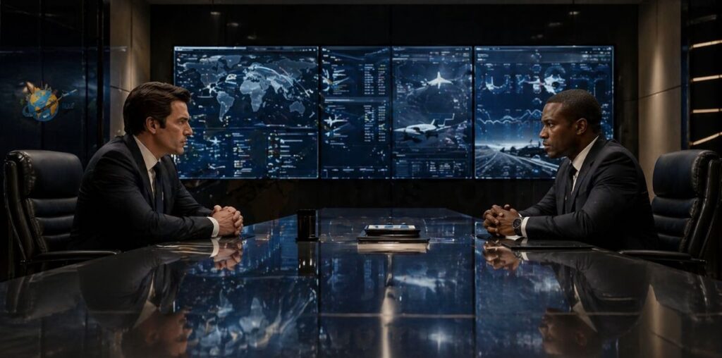Illustrative image © infostourisme.com - Sabre and Amadeus clash in a strategic battle that redefines the future of travel tech.