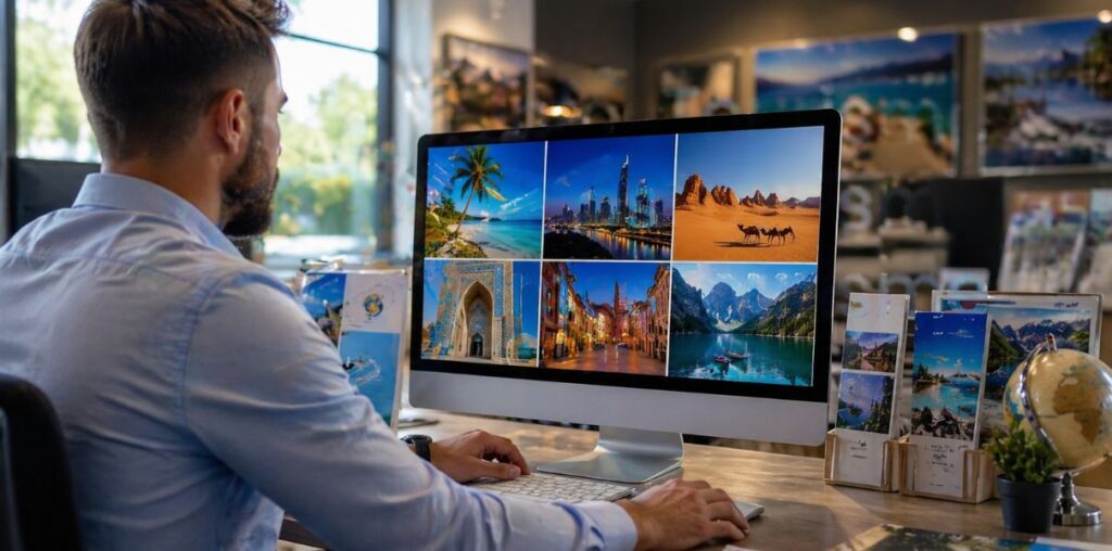 Online brochures are at the heart of travel agency sales performance.