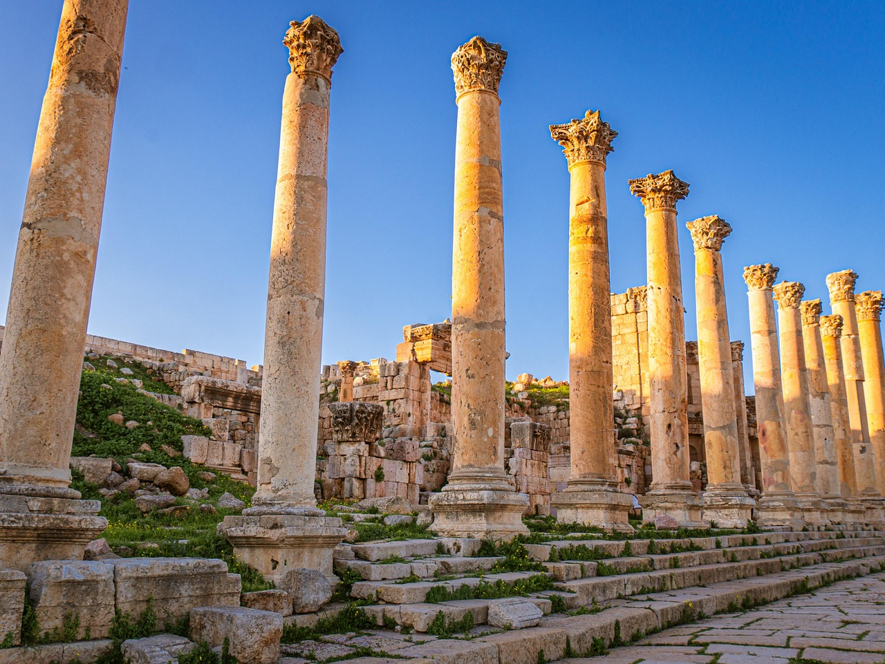 Les ruines de Jerash